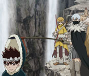 chrome being interrogated over the waterfall